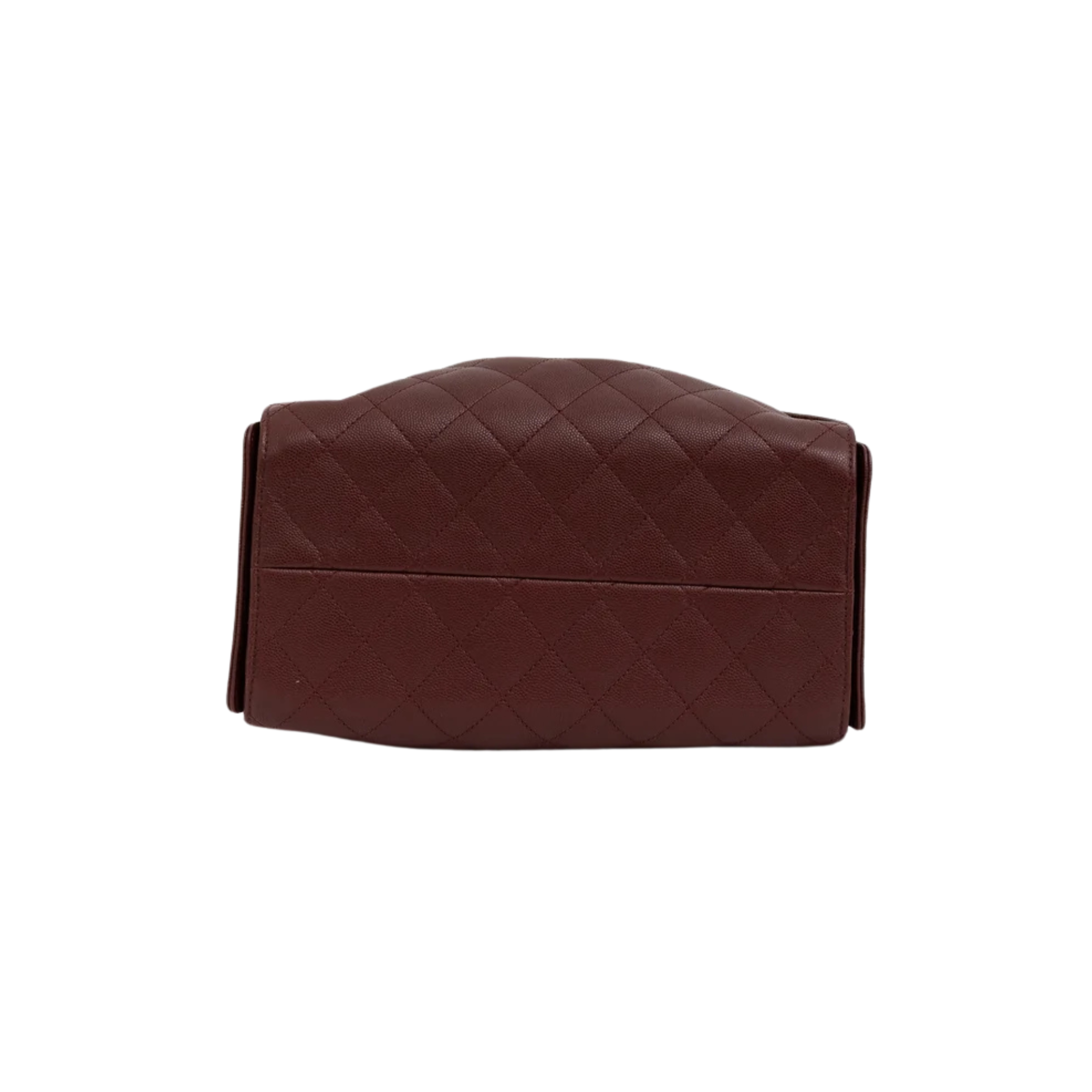 CHANEL 25 BURGUNDY HANDBAG GHW - Image 4