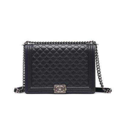 CHANEL LEBOY LARGE CALF SKIN