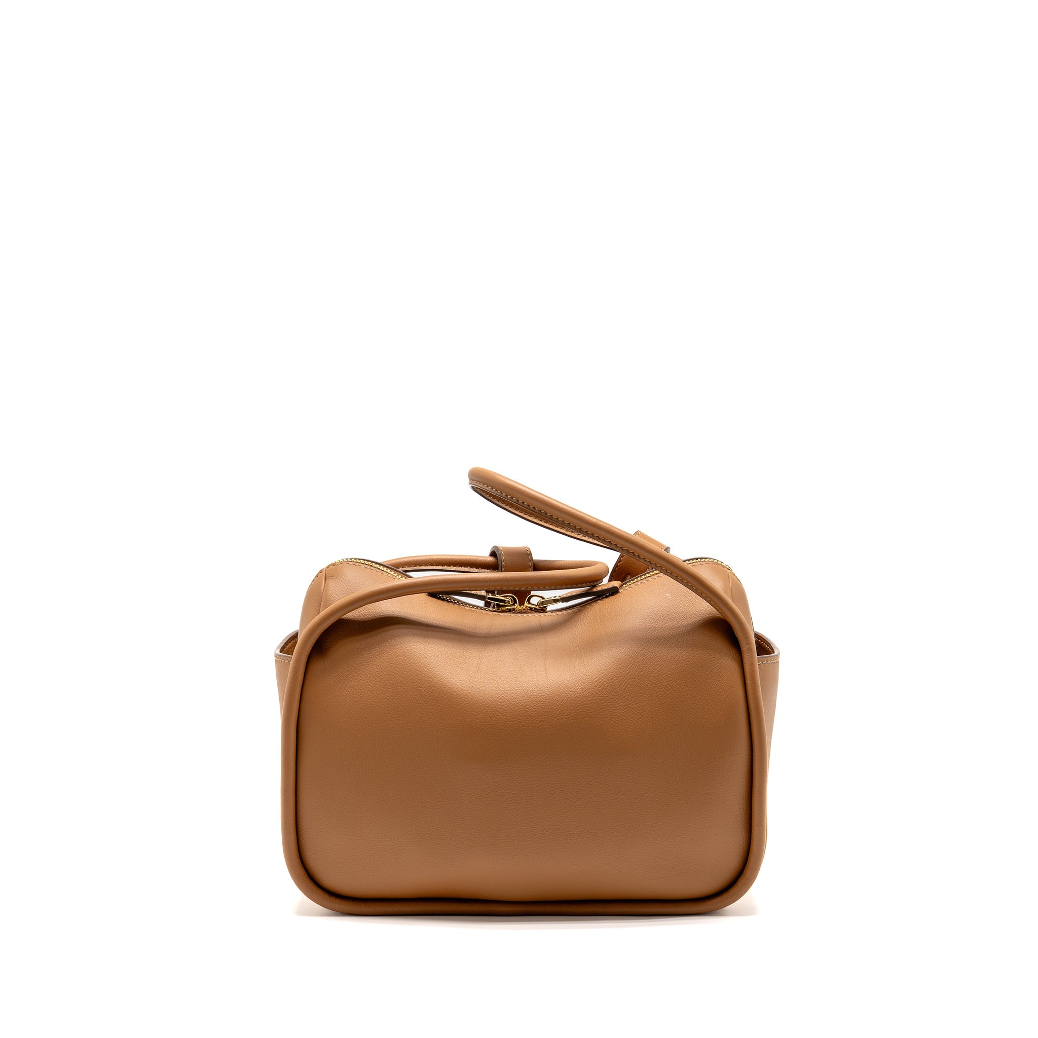 PRADA DARLING HANDBAG CALFSKIN CARAMEL GHW - Image 2