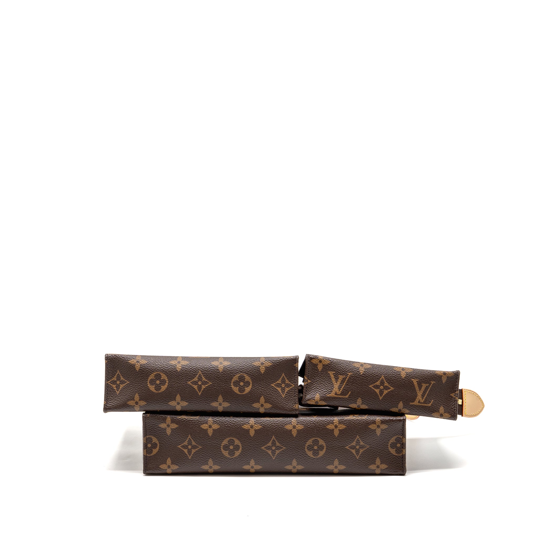 LOUIS VUITTON TRIO TOILET POUCH MONOGRAM CANVAS GHW - Image 6