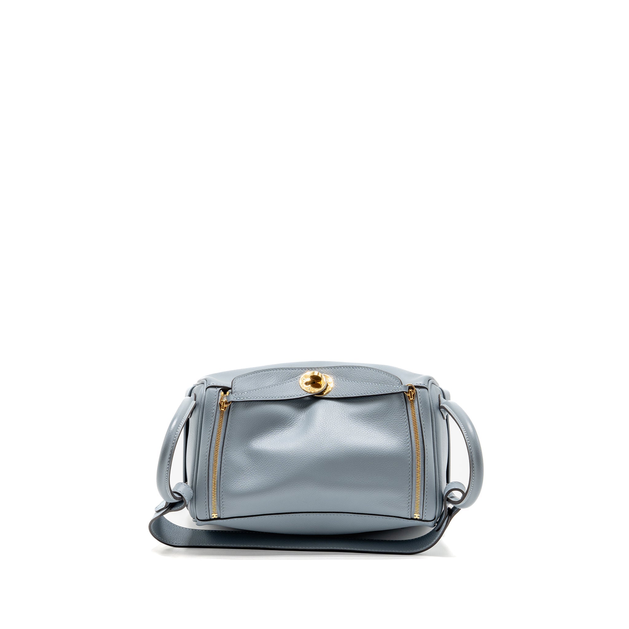HERMES LINDY 26 EVERCOLOR BLEU LIN GHW - Image 5