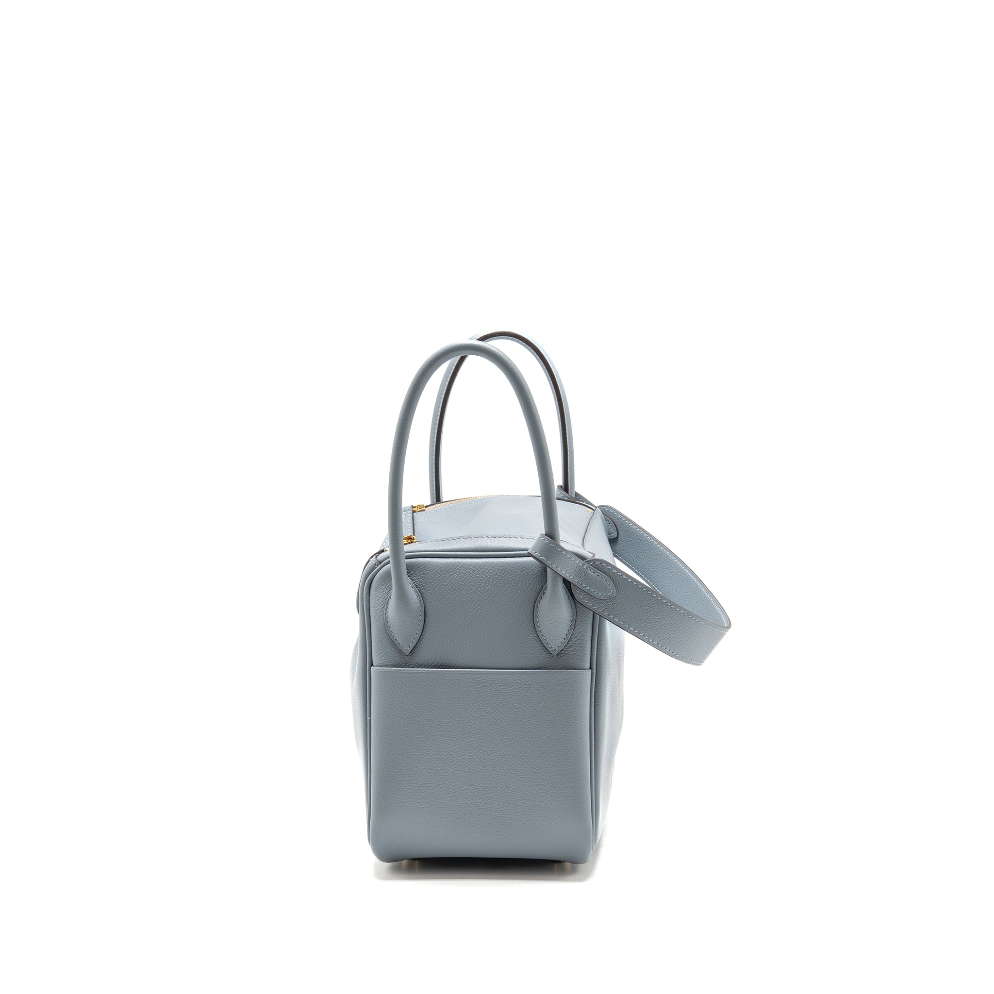 HERMES LINDY 26 EVERCOLOR BLEU LIN GHW - Image 4