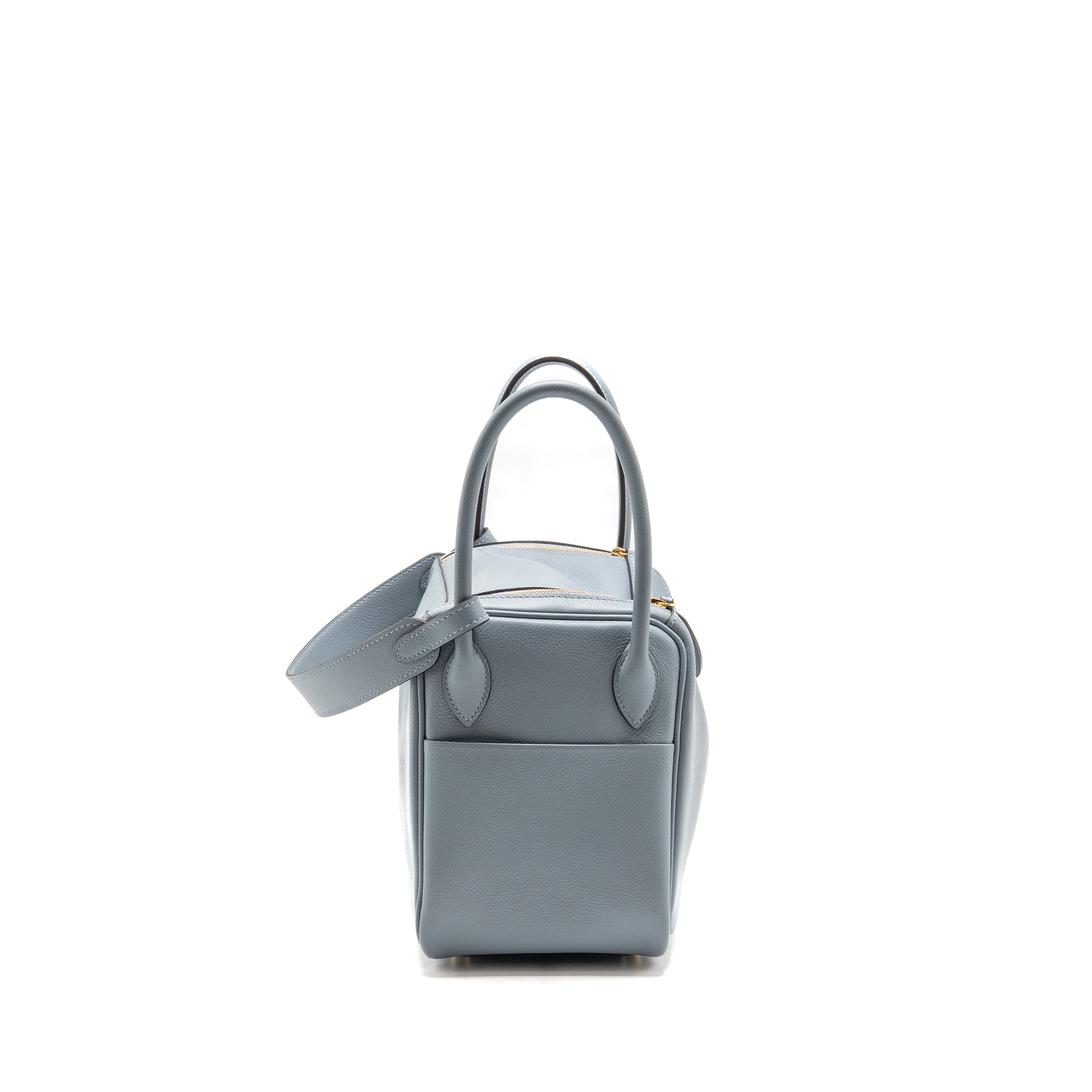 HERMES LINDY 26 EVERCOLOR BLEU LIN GHW - Image 3