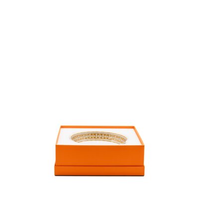 Alternative view of HERMES ASSIETTE CALOTTE MOSAIQUE AU 24 GOLD HOLLOW DISH MULTICOLOUR (SELL IN A SET)