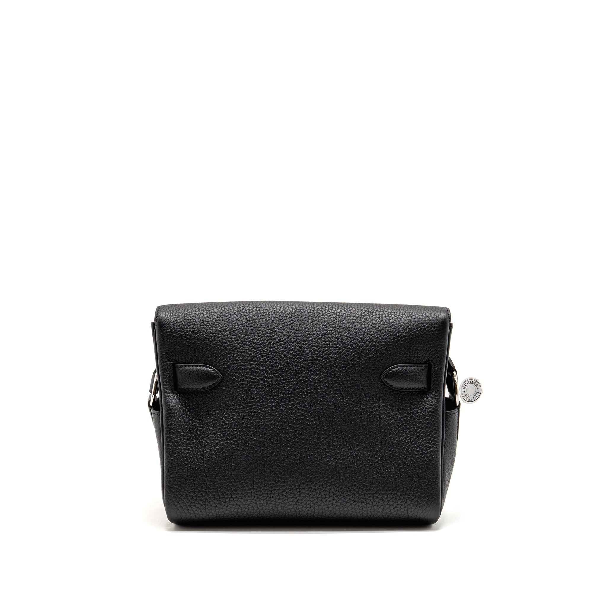 HERMES KELLY MESSENGER PM BAG TOGO BLACK SHW - Image 2