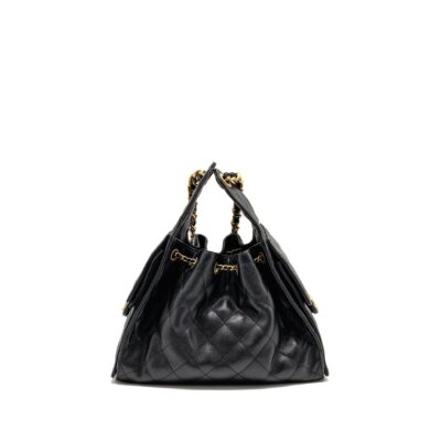 Alternative view of CHANEL SMALL 25 BAG CAVIAR BLACK GHW (MICROCHIP)