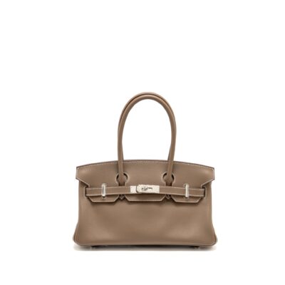 HERMES BIRKIN SHOULDER 29 EVERCOLOR ETOUPE SHW