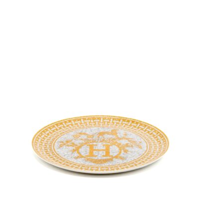 HERMES MOSAIQUE AU 24 GOLD TART PLATTER