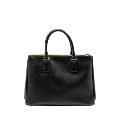 Alternative view of PRADA LARGE SAFFIANO TOTE BAG LEATHER BLACK GHW