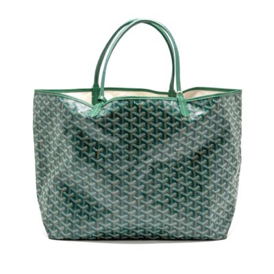 Alternative view of GOYARD SAINT LOUIS GM TOTE GOYARDINE CANVAS/CALFSKIN GREEN SHW