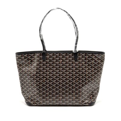 Alternative view of GOYARD ARTOIS MM HANDBAG GOYARDINE CANVAS/CALFSKIN BLACK SHW