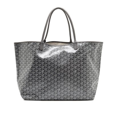 Alternative view of GOYARD SAINT LOUIS GM TOTE BAG GOYARDINE CANVAS / LEATHER GREY