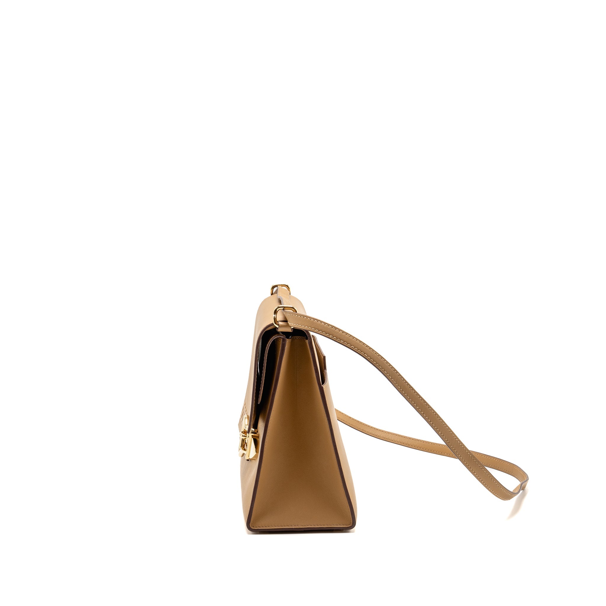 HERMES BOUCLE SELLIER BAG SWIFT BISCUIT GHW - Image 4
