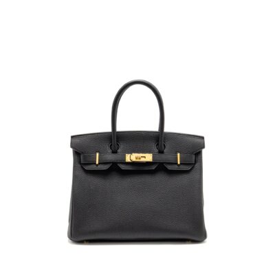 HERMES BIRKIN 30 TOGO BLACK GHW