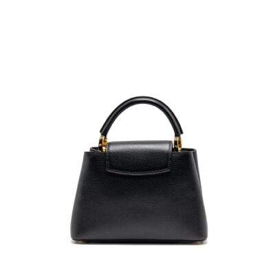 Alternative view of LOUIS VUITTON CAPUCINES BB CALFSKIN BLACK GHW