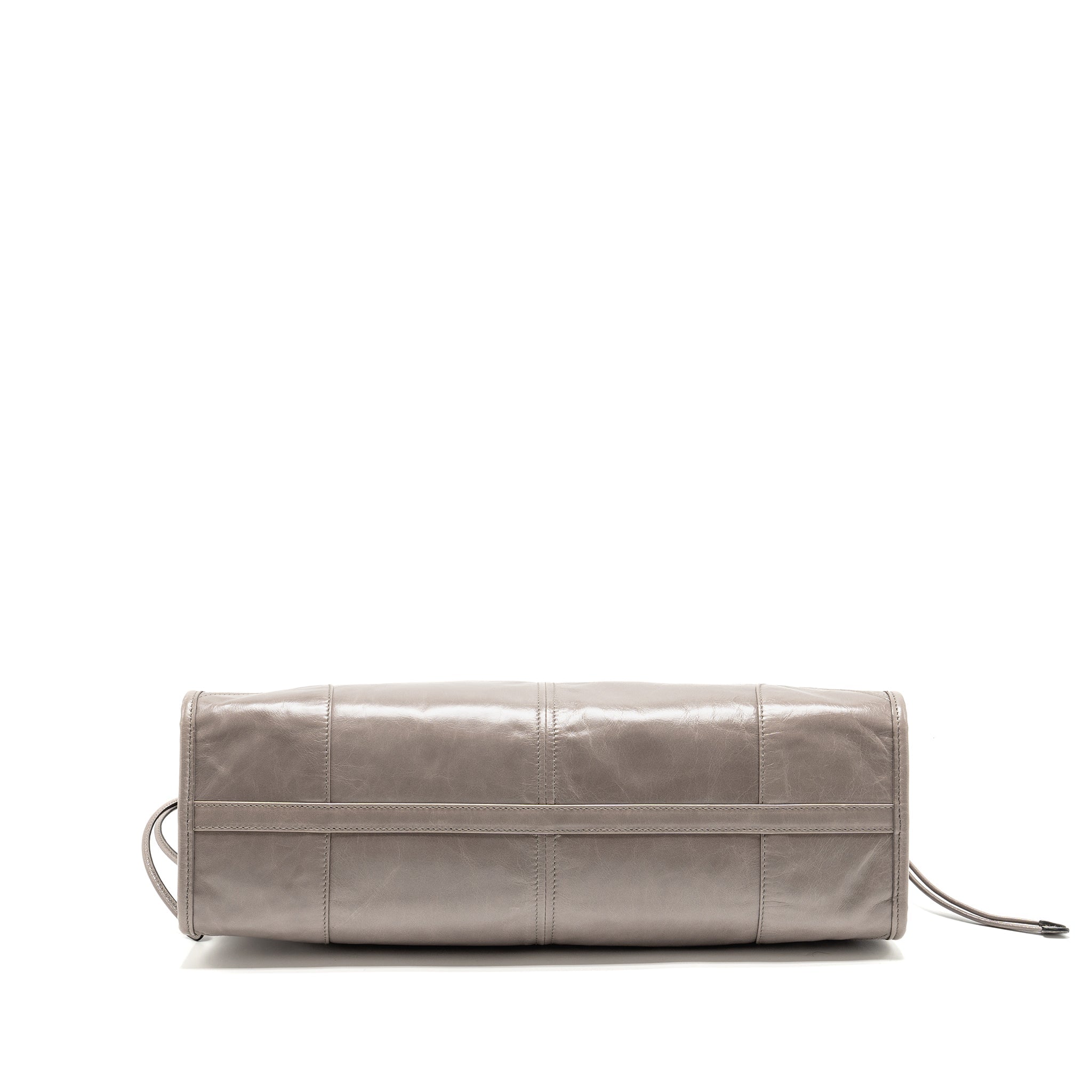 PRADA BONNIE LARGE HANDBAG CALFSKIN GREY GHW - Image 5