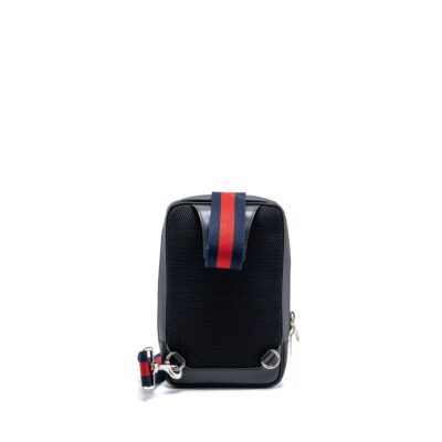 Alternative view of GUCCI GG BLACK SLING BACKPACK GG SUPREME CANVAS BLACK SHW