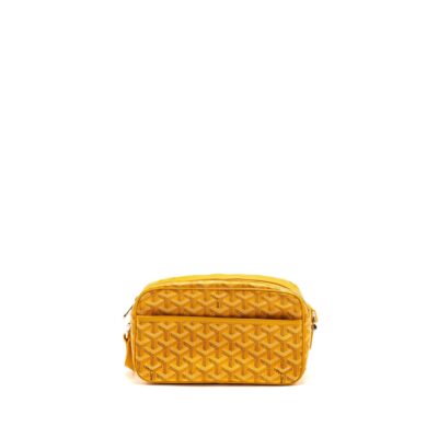 Alternative view of GOYARD CAPE VERT PM CROSSBODY BAG GOYARDLINE CANVAS YELLOW SHW