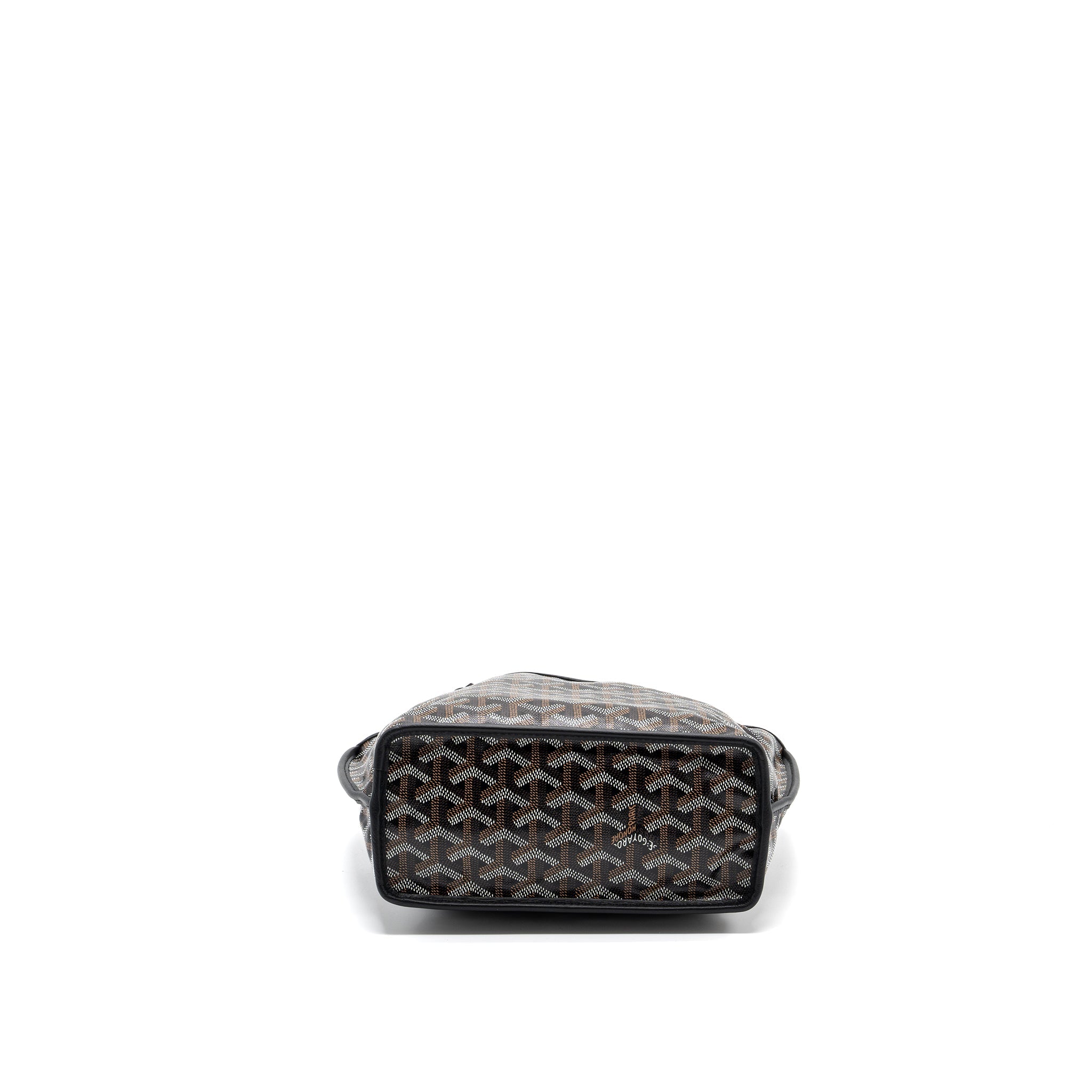 GOYARD ANJOU MINI BAG CANVAS/CALFSKIN BLACK SHW - Image 5