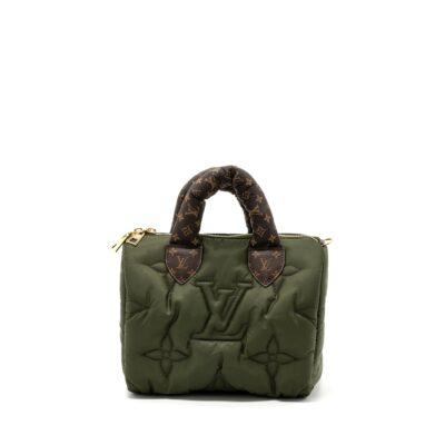 Alternative view of LOUIS VUITTON PILLOW SPEEDY 25 NYLON KHAKI GREEN/ MULTICOLOUR GHW (NEW VERSION)