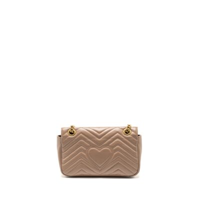 Alternative view of GUCCI SMALL GG MARMONT SHOULDER BAG CALFSKIN BEIGE GHW