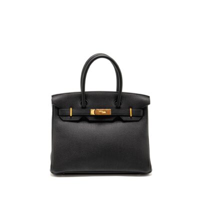 HERMES BIRKIN 30 TOGO BLACK RGHW