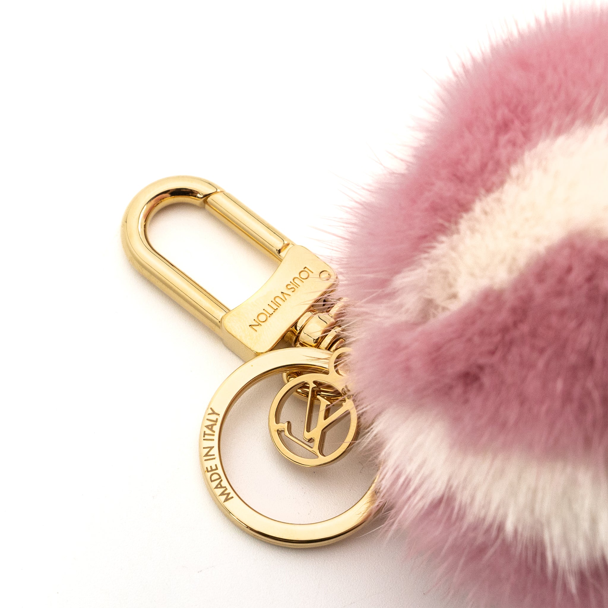 LOUIS VUITTON VIVIENNE HOT AIR BALLON BAG CHARM / KEY RING FUR MULTICOLOUR - Image 6