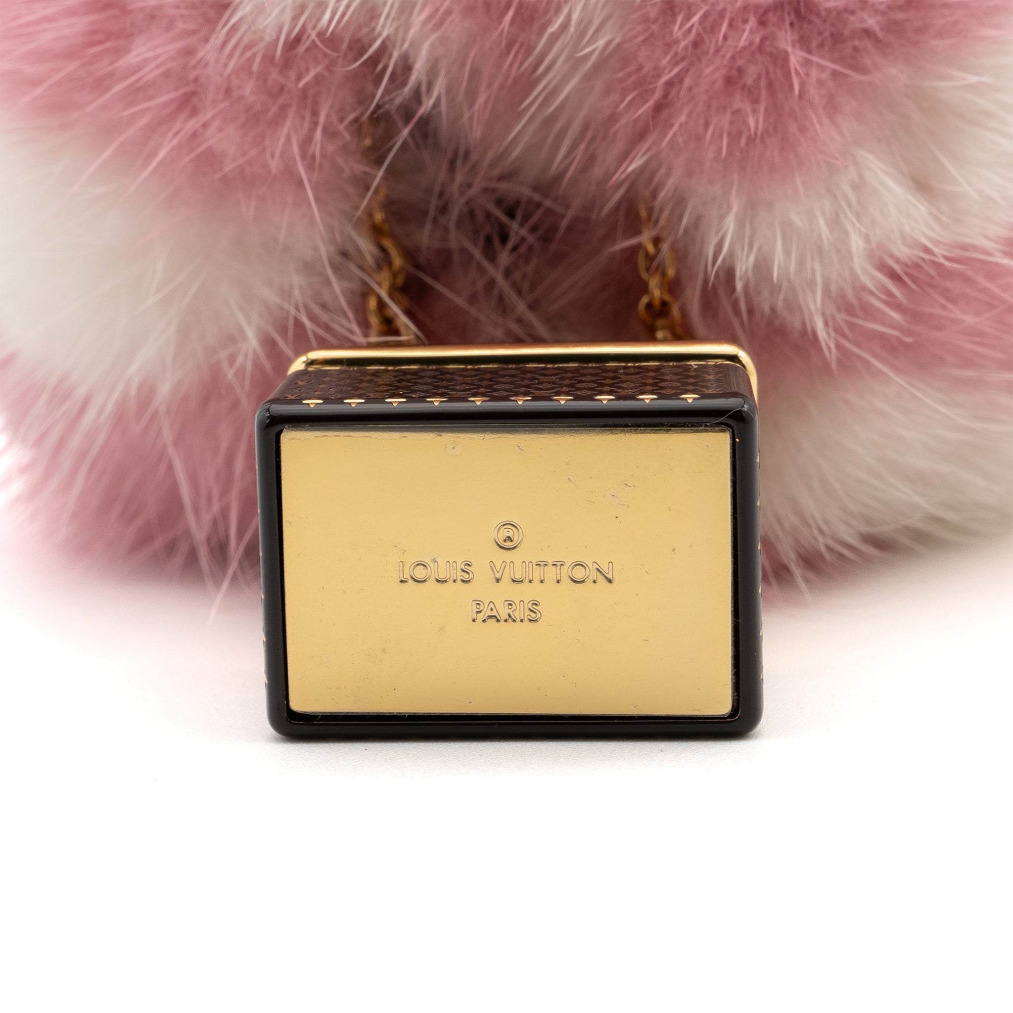 LOUIS VUITTON VIVIENNE HOT AIR BALLON BAG CHARM / KEY RING FUR MULTICOLOUR - Image 3