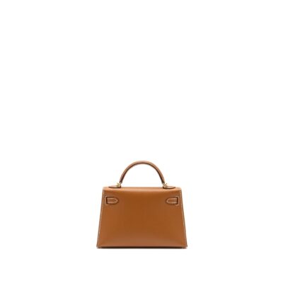 Alternative view of HERMES MINI KELLY EPSOM GOLD GHW