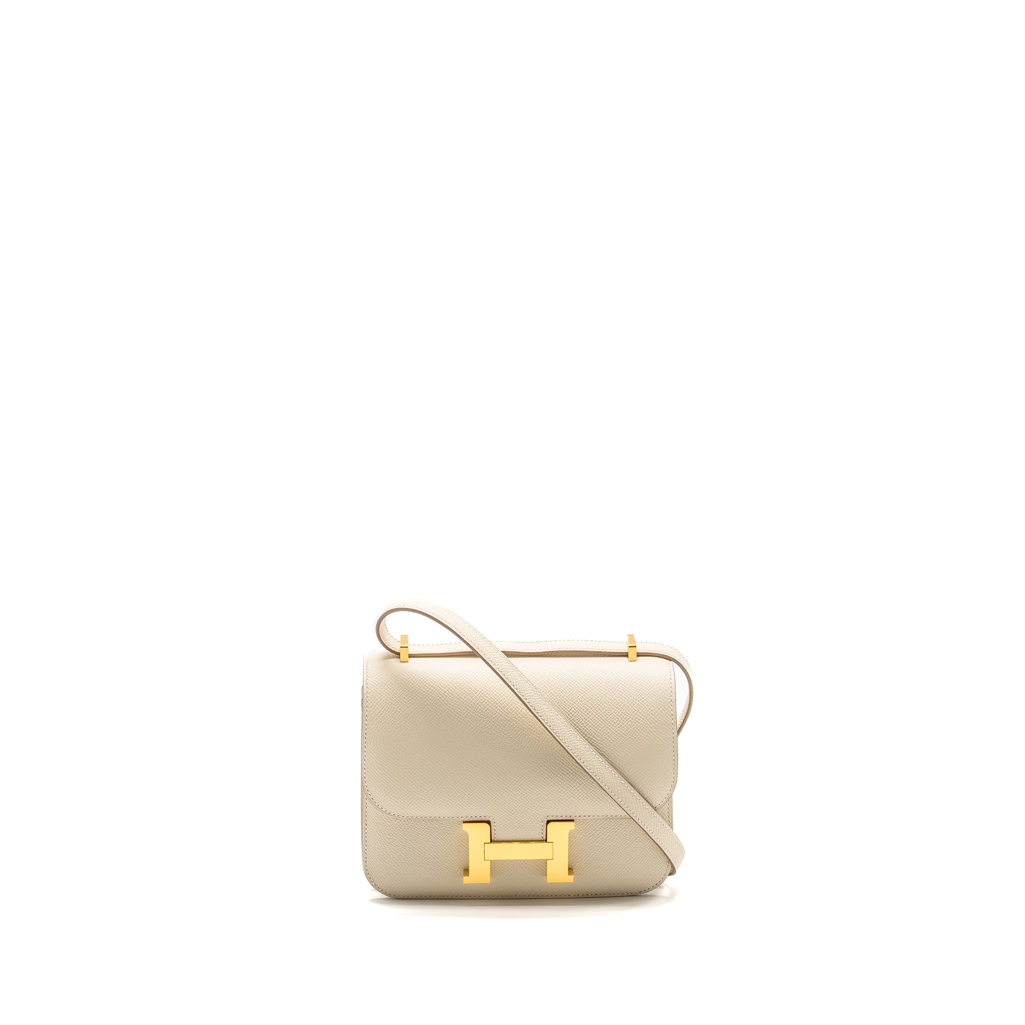 HERMES MINI CONSTANCE EPSOM CRAIE GHW
