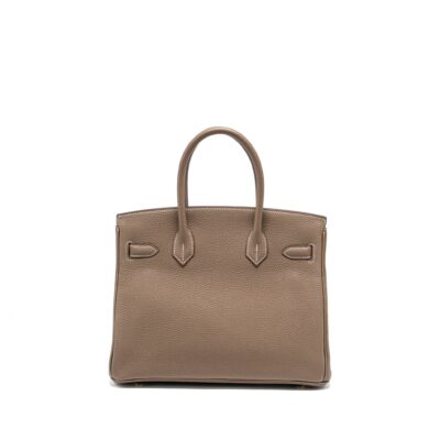 Alternative view of HERMES BIRKIN 30 TOGO ETOUPE GHW