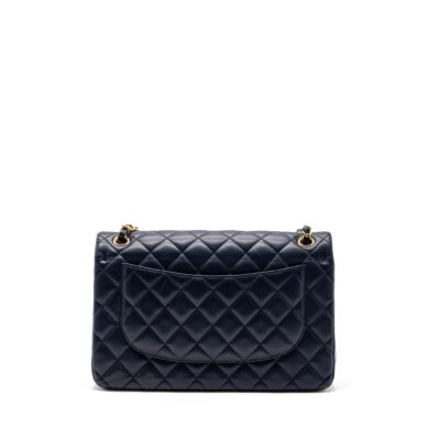 Alternative view of CHANEL JUMBO CLASSIC DOUBLE FLAP LAMBSKIN NAVY GHW