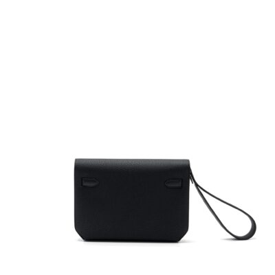 Alternative view of HERMES POCHETTE KELLY DEPECHES 25 TOGO BLACK SHW