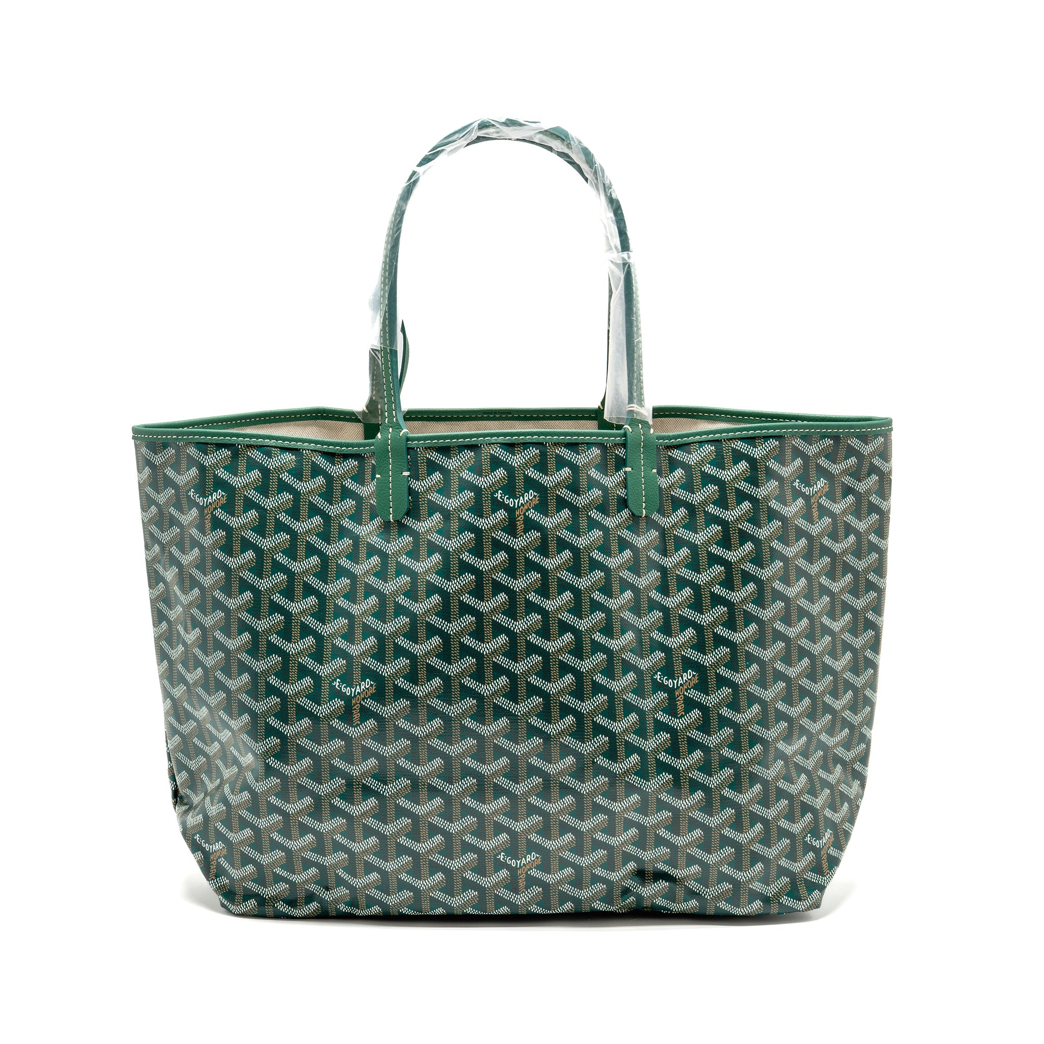 GOYARD SAINT LOUIS PM TOTE GOYARDINE CANVAS GREEN SHW - Image 2