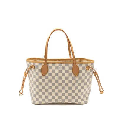 Alternative view of LOUIS VUITTON NEVERFULL PM DAMIER AZUR GHW