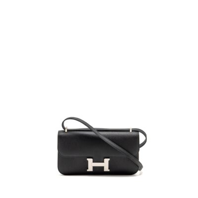 HERMES CONSTANCE ELAN EPSOM BLACK SHW