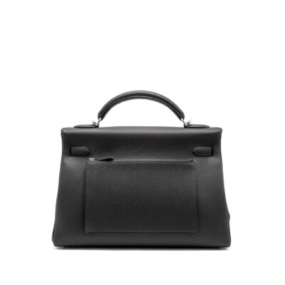 Alternative view of HERMES KELLY MAXI 42 TOGO BLACK SHW