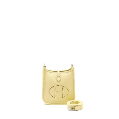 HERME MINI EVELYNE CLEMENCE JAUNE MILTON SHW
