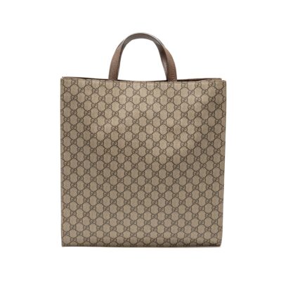 Alternative view of GUCCI SOFT TOTE BAG GG SUPREME CANVAS GHW