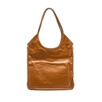 Alternative view of MIU MIU IVY LEATHER BAG CALFSKIN CARAMEL GHW