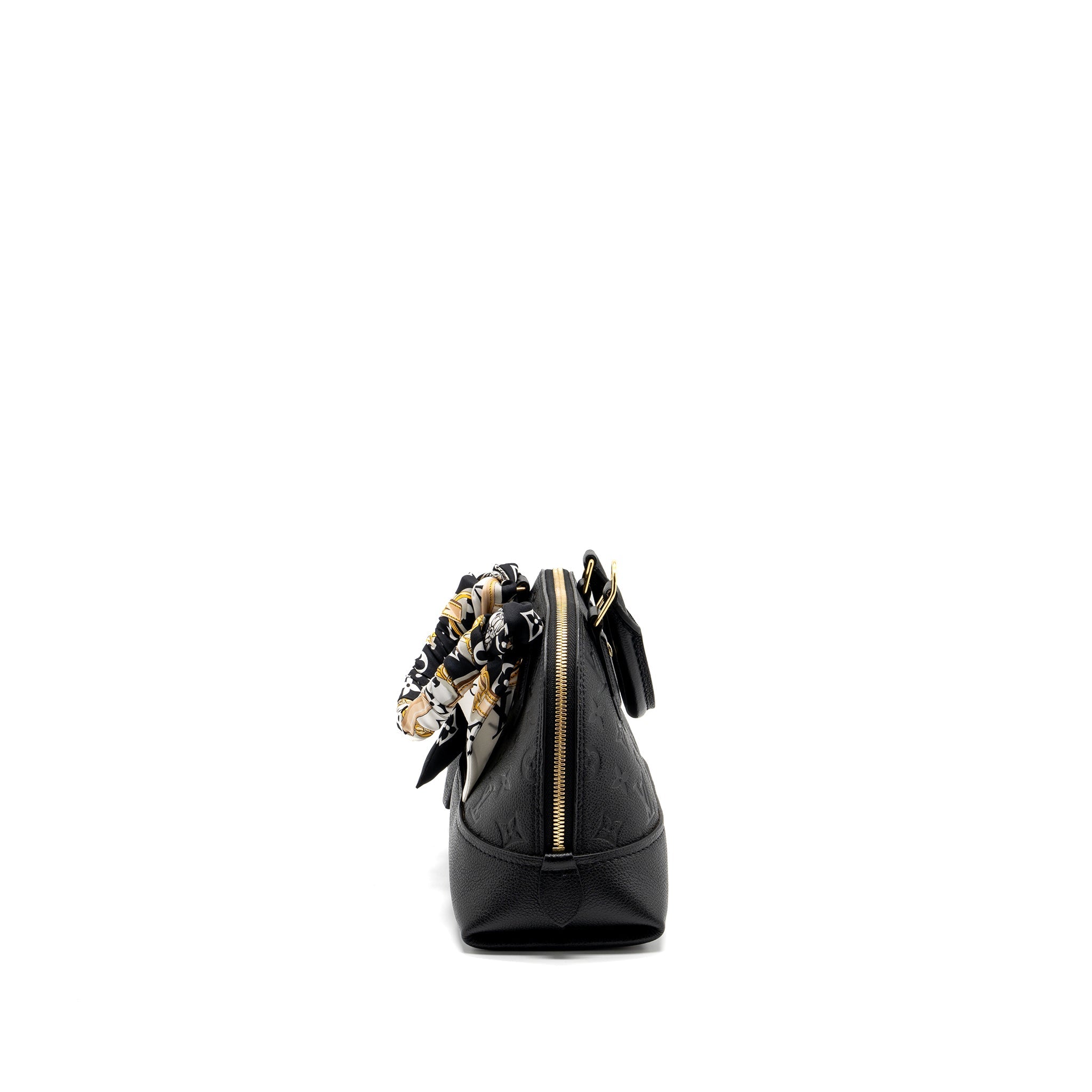 LOUIS VUITTON NEO ALMA BB MONOGRAM EMPREINTE LEATHER BLACK GHW(NEW VERSION) - Image 4