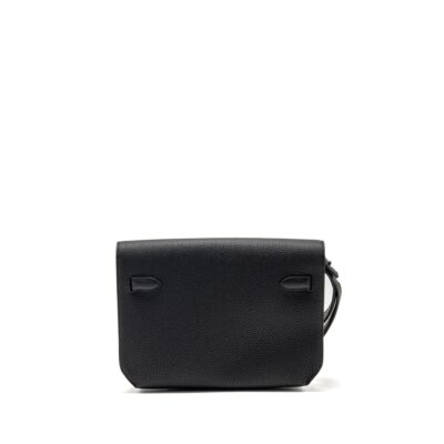 Alternative view of HERMES POCHETTE KELLY DEPECHES 25 TOGO SO BLACK