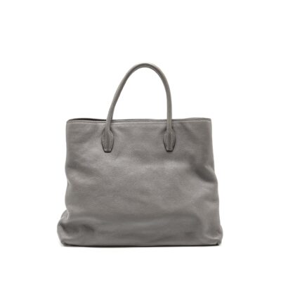 Alternative view of MIU MIU TOTE BAG LEATHER GREY SHW