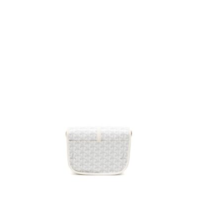 Alternative view of GOYARD BELVEDERE PM MESSANGER BAG GOYARDLINE CANVAS WHITE SHW
