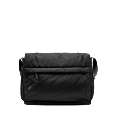 Alternative view of PRADA PADDED RE-NYLON SHOULDER BAG BLACK SHW