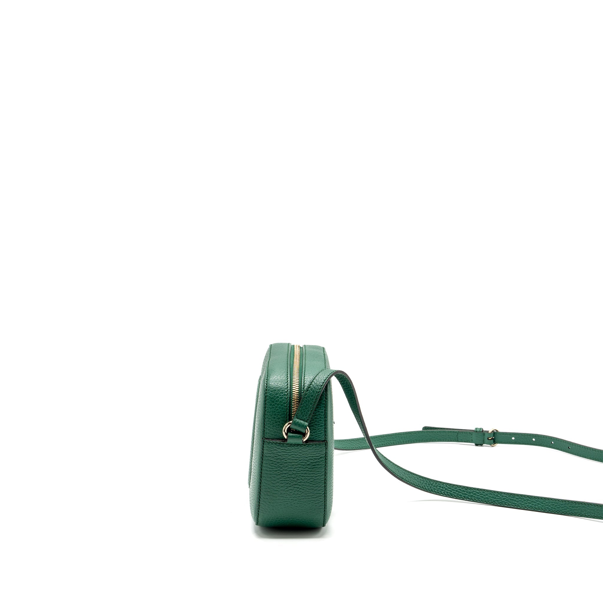 GUCCI DISCO SOHO CAMERA BAG CALFSKIN GREEN LGHW - Image 4
