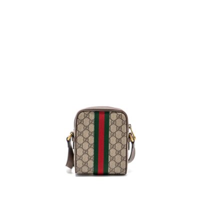 Alternative view of GUCCI OPHIDIA GG SHOULDER BAG CANVAS/ LEATHER MULTICOLOUR GHW