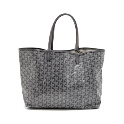 Alternative view of GOYARD SAINT LOUIS PM TOTE GOYARDINE CANVAS/CALFSKIN GREY SHW