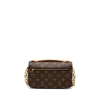 Alternative view of LOUIS VUITTON POCHETTE MÉTIS EAST WEST MONOGRAM CANVAS GHW (NEW VERSION)