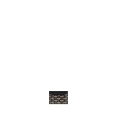 Alternative view of GOYARD SAINT-SULPICE CARD WALLET GOYARDINE CANVAS BLACK